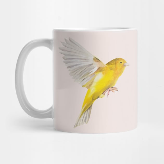 Canary in Flight by EmilyBickell